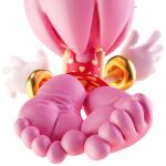  1:1 3d_(artwork) 5_toes absurd_res amy_rose anthro biped digital_media_(artwork) feet female foot_fetish foot_focus hi_res humanoid_feet milkmeister3d plantigrade sega soles solo sonic_the_hedgehog_(series) toes 