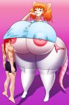  absurd_res anthro big_breasts big_butt big_nipples breasts butt chubby_female curvy_figure female hi_res huge_breasts huge_butt hyper hyper_breasts nipples thick_thighs voluptuous wide_hips 