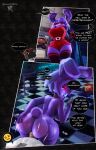  absurd_res anal anthro bonfie_(cryptiacurves) bonnie_(fnaf) comic dash23 dialogue duo english_text female five_nights_at_freddy&#039;s hi_res human humanoid lagomorph leporid male male/female mammal rabbit scottgames text 