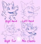  andromorph_(lore) anthro canid canine cheek_tuft chin_tuft drawing_challenge english_text facial_tuft fangs fox half-closed_eyes hi_res inner_ear_fluff lips luckfoxo33 male mammal monochrome narrowed_eyes neck_tuft open_mouth open_smile smile solo teeth text thick_bottom_lip tolng trans_(lore) trans_man_(lore) tuft 