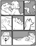  absurd_res anthro bedding big_butt blanket blood bodily_fluids buckteeth butt butt_grab duo embrace female freckles hand_on_butt hands_behind_head hi_res hug humanoid jack_smith kissing lagomorph lake_smith leporid lying male male/female mammal muscular muscular_male nosebleed on_front rabbit rawhell reptile saliva saliva_on_tongue scalie snake teeth wide_hips 