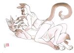  &lt;3 2016 4_toes 5_fingers accessory anthro blush boxers_(clothing) canid canine canis cheek_tuft claws clothed clothing collar coyote digitigrade dipstick_tail domestic_cat duo ear_piercing ear_ring eye_contact facial_tuft feet felid feline felis female female_on_top finger_claws fingers full-length_portrait furgonomics gloves_(marking) inner_ear_fluff kacey kojote leg_markings looking_at_another male male/female male_on_bottom mammal markings meezer monochrome neck_tuft on_bottom on_top panties partially_clothed partially_clothed_anthro pawpads piercing portrait prick_ears ring_piercing shirt siamese signature simple_background socks_(marking) straddling tail tail_accessory tail_markings tailband toe_claws toes topless topless_anthro topless_male topwear traditional_media_(artwork) tuft underwear whisker_spots whiskers 