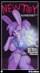  &lt;3 &lt;3_eyes absurd_res blue_clothing bodily_fluids bottomwear breast_out breasts cartoon_network clothing comic corruption cover cover_art cover_page cum cum_on_face enid_(ok_k.o.!_lbh) fur genital_fluids glowhorn hair hi_res holding_object holding_phone hotpants hypnosis infidelity lagomorph leporid licking licking_cum licking_lips looking_at_viewer mammal mind_control ok_k.o.!_let&#039;s_be_heroes phone purple_body purple_fur purple_hair rabbit shorts sitting text_message tongue tongue_out 