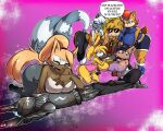  anthro archie_comics big_breasts breasts bunnie_rabbot canid canine canis chipmunk eulipotyphlan fan_character female fox ground_squirrel group hedgehog hi_res idw_publishing lagomorph lemur leporid male male/female mammal nicole_the_lynx numypome2 primate rabbit rodent sally_acorn sciurid sega sonic_the_hedgehog_(archie) sonic_the_hedgehog_(comics) sonic_the_hedgehog_(idw) sonic_the_hedgehog_(series) strepsirrhine tangle_the_lemur wolf 