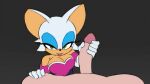  animated anthro bat big_breasts breasts cleavage clothed clothing cranihum female handjob human human_on_anthro interspecies male male/female mammal penile rouge_the_bat sega sex sonic_the_hedgehog_(series) 