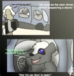  and anthro butt comic dc_chanyt duo fart fart_fetish fur lagomorph leporid male male/male mammal mephitid rabbit silas skunk trevor_(disambiguation) 