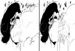  &lt;3 anthro blush bodily_fluids chimera facial_hair hi_res jerry_(jordo) jordo_(artist) kissing kissing_tentacle male saliva sideburns solo 
