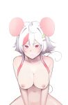  absurd_res animal_humanoid big_breasts breasts erroten female hair hi_res humanoid looking_at_viewer mammal mammal_humanoid mouse_humanoid mousey_(vkontakte) multicolored_hair murid murid_humanoid murine murine_humanoid pink_eyes rodent rodent_humanoid solo vkontakte white_hair 