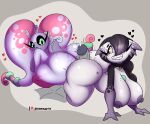  &lt;3 absurd_res anthro areola bent_over big_breasts big_butt big_penis black_hair black_pupils black_sclera bodily_fluids breasts butt choker collaborative collaborative_hot_dogging collaborative_sex erection female gardevoir generation_3_pokemon generation_6_pokemon genital_fluids genitals goodra green_areola green_eyes grey_areola grey_body grey_nipples group hair hair_over_eye hi_res hot_dogging huge_breasts huge_butt humanoid jewelry kneeling leila_(tibbs) looking_back male male/female necklace nintendo nipples one_eye_obstructed penis pokemon pokemon_(species) precum pupils purple_body purple_eyes smile thick_thighs tibbs trio white_body yellow_sclera 