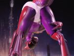  3d_(artwork) android anthro blender_(software) butt clothed clothing diaper diaper_fetish diaper_only digital_media_(artwork) excited hi_res infantilism littleforbig machine male matrix_(synth) pose presenting presenting_hindquarters robot snowie1_(artist) solo synth_(vader-san) teasing topless wearing_diaper 