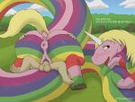  &lt;3 &lt;3_eyes adventure_time anus bestiality big_butt butt cartoon_network duo equid equine female feral genitals hi_res hooves horn horse human human_on_feral interspecies korean_text lady_rainicorn larger_female male male_on_feral mammal multicolored_body penetration penis pussy rainbow_body size_difference strohdelfin text tongue tongue_out unicorn vaginal vaginal_penetration 