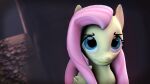  16:9 2014 3d_(artwork) blue_eyes digital_media_(artwork) equid equine eyelashes female feral ferexes fluttershy_(mlp) friendship_is_magic fur hair hasbro hi_res mammal my_little_pony pegasus pink_hair pink_tail quadruped smile solo tail widescreen wings yellow_body yellow_ears yellow_fur yellow_wings 