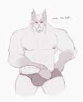  anthro balls bat big_balls big_penis bottomwear clothing dhalo_(himeros) ear_piercing facial_piercing genitals hi_res himerosthegod ladder_piercing lip_piercing male mammal nipple_piercing nipples penis piercing red_eyes shorts simple_background sketch solo speech_bubble too_big 