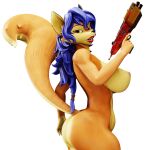  anthro big_breasts big_butt blender_(software) blender_eevee breasts butt canid canine carmelita_fox female fox hi_res houssem mammal sly_cooper_(series) sony_corporation sony_interactive_entertainment sucker_punch_productions warfare_machine 