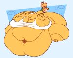  ambiguous_gender anthro belly big_belly big_breasts big_butt breasts butt clothing cloud duo huge_belly huge_breasts huge_butt immobile koopa mario_bros morbidly_obese morbidly_obese_ambiguous morbidly_obese_anthro mostly_nude navel nervous nervous_smile neutral_expression nintendo obese obese_ambiguous obese_anthro overweight overweight_ambiguous overweight_anthro roundedpentagon scalie shirt simple_background sitting tail tank_top topwear 