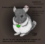  ambiguous_gender baby_talk blood bodily_fluids dialogue english_text feral fluffy_pony fur gore grey_body grey_fur hard_vore low_res mammal mouse murid murine offscreen_character psychosomatic rodent simple_background solo text vore 