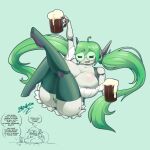  alcohol animal_humanoid areola beer beverage big_breasts bit_(zedrin) blush bodily_fluids breasts cleavage click_(zedrin) clothed clothing dialogue drooling drunk duo eyes_closed eyewear female genitals glasses green_body green_hair grey_body hair huge_breasts humanoid lactating machine mammal mammal_humanoid micro mouse_humanoid mug multicolored_body murid murid_humanoid murine murine_humanoid nipples profanity pussy robot robot_humanoid rodent rodent_humanoid saliva signature slurring speech_bubble substance_intoxication text thick_thighs zedrin 