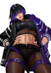  highres kittymiya looking_at_viewer looking_down reina_(tekken) tekken tekken_8 