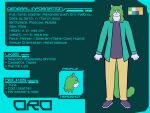  anthro domestic_cat fan_character felid feline felis fur green_body green_fur hi_res hot_knives maine_coon male mammal oro_(hot_knives) siberian 