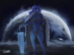  abs absurd_res anthro bottomwear breasts cloak clothing cutie_mark doggomeatball elden_ring female friendship_is_magic fromsoftware hasbro hi_res jewelry loincloth looking_at_viewer moon moonlight_greatsword muscular muscular_female my_little_pony navel princess_luna_(mlp) ring smile solo standing thick_thighs 