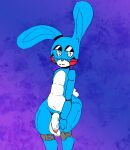  anthro balls big_butt butt five_nights_at_freddy&#039;s five_nights_at_freddy&#039;s_2 genitals girly male penis scottgames solo thick_thighs toy_bonnie_(fnaf) 