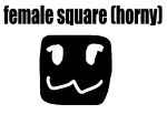  anonymous_artist aroused block female human mammal meme shitpost solo square 