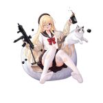  1girl :d allenes bean_bag_chair blonde_hair blue_eyes blush board_game bow bowtie brown_headwear brown_sailor_collar brown_skirt cardigan cat coffee_mug cup feet full_body girls&#039;_frontline griffin_&amp;_kryuger gun hands_up holding holding_cup holding_gun holding_weapon jumping long_hair long_sleeves looking_at_viewer loose_bowtie mug no_shoes official_alternate_costume official_art one_eye_closed open_mouth panties pleated_skirt red-framed_eyewear red_bow red_bowtie sailor_collar semi-rimless_eyewear shirt simple_background sitting skindentation skirt smile soles solo spilling star_model_z62 thighhighs third-party_source toes torn_clothes torn_thighhighs transparent_background trigger_discipline under-rim_eyewear underwear very_long_hair weapon white_cardigan white_cat white_panties white_shirt white_thighhighs z-62_(casual_afternoon_game)_(girls&#039;_frontline) z-62_(girls&#039;_frontline) 