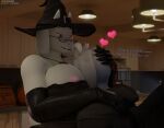  &lt;3 3d_(artwork) absurd_res asriel_dreemurr big_breasts bovid breasts caprine clothing digital_media_(artwork) duo embrace eyewear face_on_breast female glasses goat halloween hat headgear headwear hi_res holidays horn hug incest_(lore) inside kitchen male mammal mother_(lore) mother_and_child_(lore) mother_and_son_(lore) parent_(lore) parent_and_child_(lore) parent_and_son_(lore) red_eyes son_(lore) toriel undertale undertale_(series) witch_costume witch_hat yamimarik1994 
