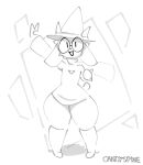  anthro bovid candyspine caprine deltarune girly goat male mammal ralsei solo thick_thighs undertale_(series) wide_hips 