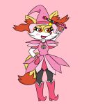  anthro braixen canid canine cosplay doremi_harukaze female fox generation_6_pokemon hi_res humanoid mammal nintendo ojamajo_doremi pokemon pokemon_(species) riverxa solo 