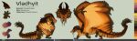  2_horns 2_penises absurd_res anthro black_claws black_feet black_hands brown_body brown_horn brown_scales character_description character_name claws color_swatch diphallism dragon entwined_penises feet feral frill_(anatomy) genital_focus genitals hand_focus head_crest head_frill headshot_portrait hi_res horizontal_diphallism horn long_tail looking_aside looking_at_viewer male markings membrane_(anatomy) membranous_wings mleme model_sheet monotone_horn multi_genitalia multi_penis multicolored_body multicolored_penis multiple_forms neck_frill penis penis_focus portrait prehensile_penis ridged_horn scaled_penis scales scalie slightly_chubby slightly_chubby_anthro slit solo striped_arms striped_body striped_legs striped_markings striped_tail striped_wings stripes tail tail_frill tail_markings tan_body tan_scales two_tone_body two_tone_penis vyhladit western_dragon wing_claws wings yellow_eyes 