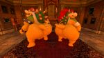 anthro balls bandanna big_butt bowser bowser_jr. butt carpet collar crouching dragon duo father_(lore) father_and_child_(lore) father_and_son_(lore) genitals hi_res huge_butt kerchief koopa looking_back male mario_bros metal_collar nintendo nude parent_(lore) parent_and_child_(lore) parent_and_son_(lore) penis rear_view reptile scalie son_(lore) tecbuttlovefa thick_thighs turtle wide_hips 