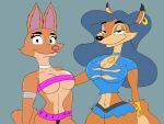  absurd_res anthro carmelita_fox diane_foxington dreamworks duo female hi_res sly_cooper_(series) sony_corporation sony_interactive_entertainment sucker_punch_productions the_bad_guys 