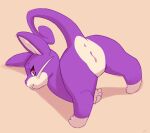  ancesra anus ass_up bedroom_eyes buckteeth butt female feral generation_1_pokemon hi_res mammal narrowed_eyes nintendo pokemon pokemon_(species) ppussy presenting presenting_hindquarters raised_tail rattata rodent seductive solo tail teeth whiskers 