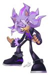  furry furry_male hedgehog hedgehog_boy highres krash_the_hedgehog melody_cler non-web_source original parted_bangs purple_hair sonic_(series) 