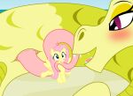  absurd_res adagio_dazzle_(eg) badumsquish beach blue_eyes blush equestria_girls equid equine fangs fluttershy_(mlp) friendship_is_magic fur genitals gynomorph hasbro hi_res intersex mammal my_little_pony pegasus penis prehensile_penis purple_eyes sand scales sea seaside sharp_teeth siren teeth tongue water wing_boner wings yellow_body yellow_fur yellow_scales 