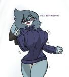  anthro big_breasts breasts disney female pace-maker small_waist solo thick_thighs violet_hopps wide_hips zootopia 