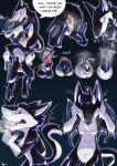  absurd_res anthro close-up dragon duo erection eyes_closed forced forced_transformation goo_creature hi_res horn living_latex looking_pleasured male male/male merging panicked_look sergal sh_in_ys steam suiting symbiote talen transformation transformation_sequence wings xayr 
