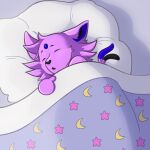  eeveelution espeon faze_perez generation_2_pokemon male meme nintendo pokemon pokemon_(species) sleeping solo unknown_artist ych 