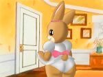  age_difference baby clothing female feral humanoid infantilism lagomorph leporid mammal maple_town palm_town panties patty_(maple_town) rabbit solo toddler underwear upskirt waffleuwurp young younger_female 
