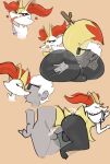  &lt;3 ahegao anal anal_penetration anthro balls bodily_fluids braixen butt butt_grab butt_squish duo generation_6_pokemon genitals hand_on_butt hi_res humanoid kissing looking_pleasured male male/male male_penetrated male_penetrating male_penetrating_male nintendo oral penetration penile penile_penetration perineum pokemon pokemon_(species) presenting presenting_hindquarters rimming romantic saliva sex squish steam vroorv 