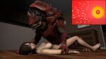  3d_(artwork) absurd_res alien bioware bodily_fluids breasts cum digital_media_(artwork) duo female from_front_position genital_fluids gripping_arms hi_res human impregnation internal krogan lying male male/female mammal mass_effect missionary_position nude on_back orgasm orgasm_face ovum sex solid01 source_filmmaker urdnot_wrex 