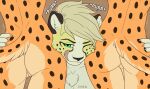  2023 5_fingers acino acino_(artist) alexandra_(velocitycat) anthro anthro_on_anthro balls barely_visible_balls barely_visible_genitalia barely_visible_penis bisexual black_nose black_spots blinking blonde_hair brother brother_and_sister butt cheetah chest_tuft claws digital_media_(artwork) faceless_character felid feline female finger_claws fingers fur genitals green_eyes group hair licking licking_lips looking_at_viewer male male/female male/male mammal multicolored_body multicolored_fur nude one_eye_closed penis purring pussy sibling signature sister smile spots spotted_body spotted_fur tongue tongue_out trio tuft twins two_tone_body two_tone_fur white_body white_fur yellow_body yellow_fur zachariah_(velocitycat) 