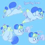  &lt;3 absurd_res animal_crossing anthro balls big_butt blush bodily_fluids butt cellphone cum cum_in_pussy cum_inside dialogue disembodied_penis doodling_selkie duo ellipsis english_text female flaccid genital_fluids genitals half-closed_eyes hi_res ignoring_another ione_(animal_crossing) leg_glider_position legs_up lying male male/female mammal narrowed_eyes nintendo on_front penetration penis phone raised_leg rodent sciurid sex star sweat text thick_thighs tree_squirrel vaginal vaginal_penetration 
