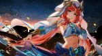  absurdres chen_ying_(alan-yut) dancer genshin_impact highres navel nilou_(genshin_impact) 