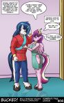  anthro bucked comic duo equid equine female friendship_is_magic hasbro horn male male/female mammal my_little_pony princess_cadance_(mlp) shining_armor_(mlp) size_difference unicorn winged_unicorn wings 