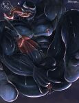  &lt;3 2023 5_fingers anal anal_fingering anus balls black_body blush bodily_fluids cum cumshot draringoa ejaculation fingering fingers genital_fluids genitals hi_res humanoid_genitalia humanoid_penis looking_at_viewer male marvel muscular muscular_male nipples open_mouth penis pink_nipples saliva solo sweat symbiote teeth tongue tongue_out venom_(marvel) 