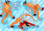  anthro balls biped claws clothed clothing digital_media_(artwork) dragon dragoncity genitals hi_res highscoredragon humanoid male master nude penis scalie solo tech techmasterthedragon wings 