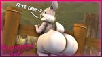  3d_(artwork) anthro bugs_bunny digital_media_(artwork) hi_res looney_tunes male rabbbit shinyagaia short_stack solo source_filmmaker thick_thighs warner_brothers 