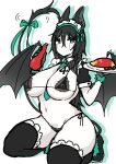  accessory animal_humanoid areola areola_slip arrancar bat bat_humanoid big_breasts black_hair bleach_(series) bra breasts clothed clothing crossgender female food footwear furgonomics green_eyes hair hi_res holding_object humanoid ketchup legwear long_hair maid_headdress maid_uniform mammal mammal_humanoid membrane_(anatomy) membranous_wings mtf_crossgender navel necktie necktie_between_breasts nikuzirupai number number_on_body omelette panties platter resurreccion ribbons skimpy solo tail tail_accessory tail_ribbon tail_tuft thigh_highs tuft ulquiorra_cifer underwear uniform wings 